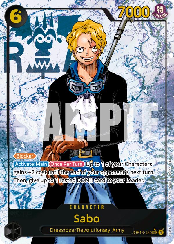 Sabo (120) (Parallel) - OP13-120 - (Carrying On His Will)