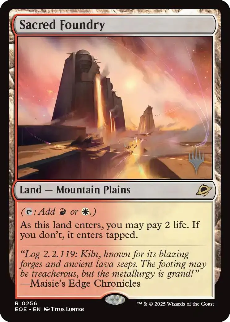 Sacred Foundry - 256 - (Promo Pack: Edge of Eternities)