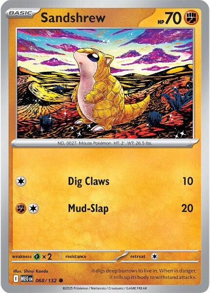 Sandshrew - 068/132 - (ME01: Mega Evolution)