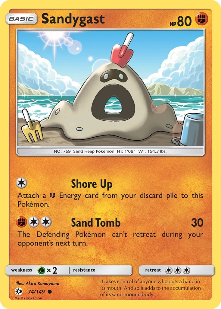 Sandygast - 74/149 - (SM Base Set)