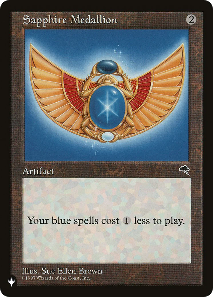 Sapphire Medallion - - (The List Reprints)