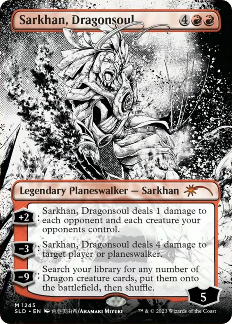 Sarkhan, Dragonsoul (Borderless) - 1245 - (Secret Lair Drop Series)