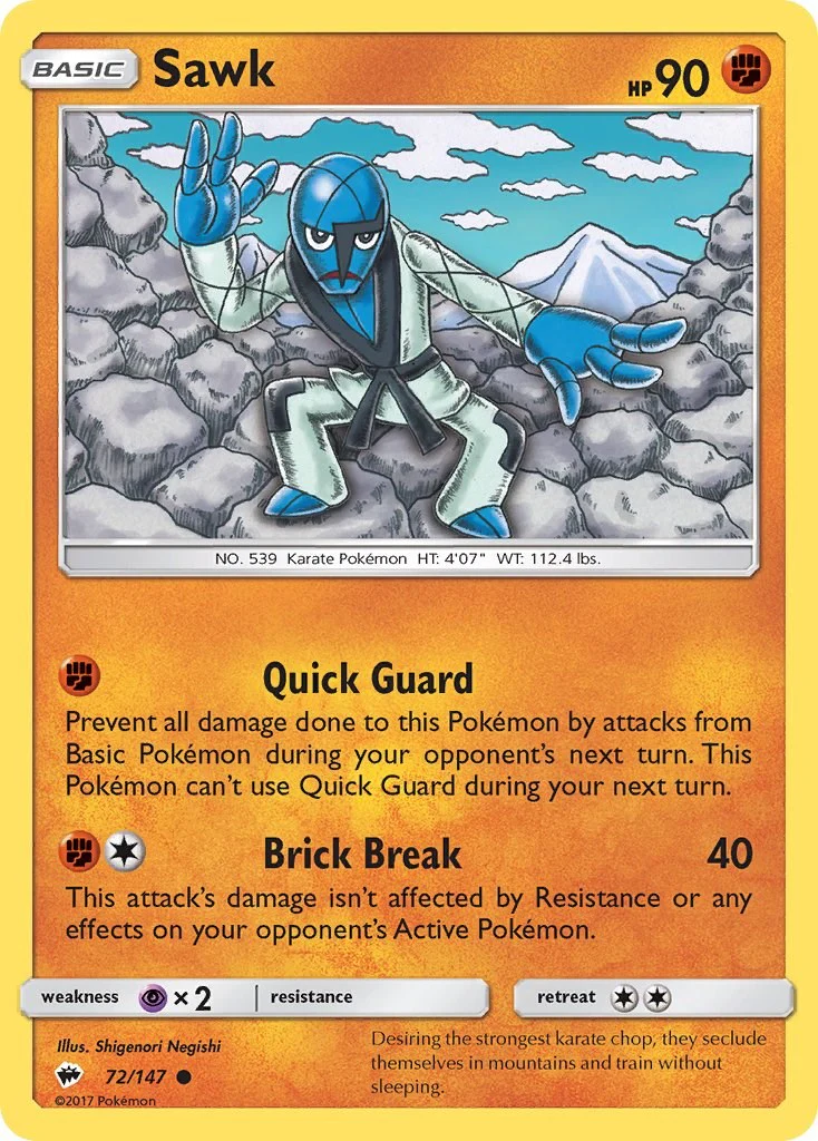 Sawk - 72/147 - (SM - Burning Shadows)