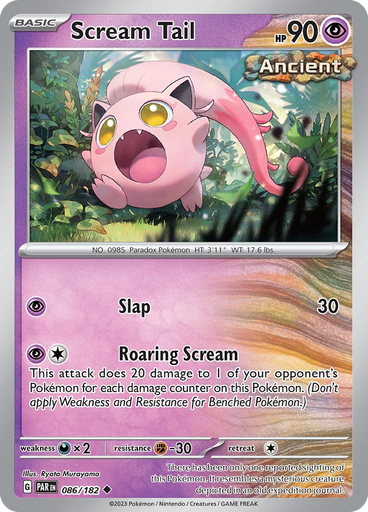 Scream Tail - 086/182 - (SV04: Paradox Rift)