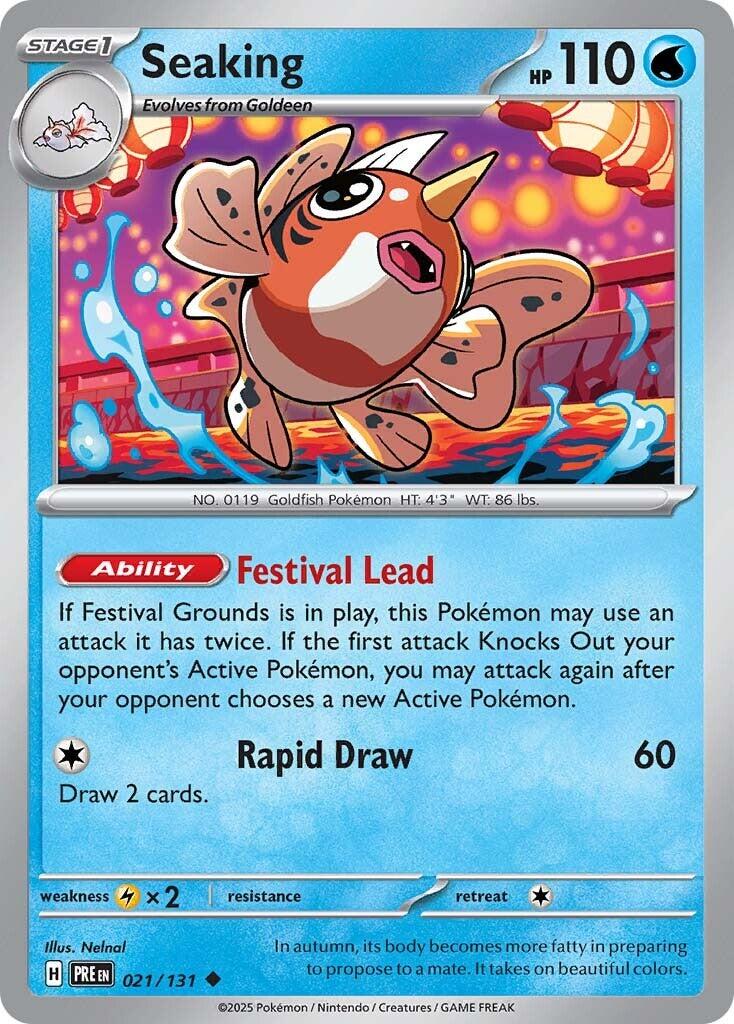 Seaking - 021/131 - (SV: Prismatic Evolutions)