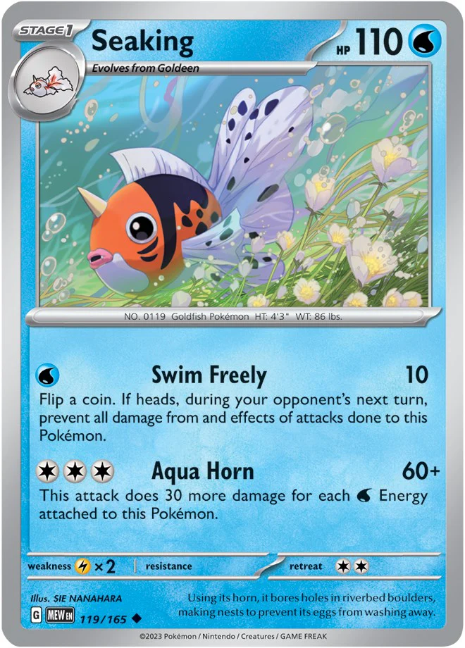 Seaking - 119/165 - (SV: Scarlet & Violet 151)