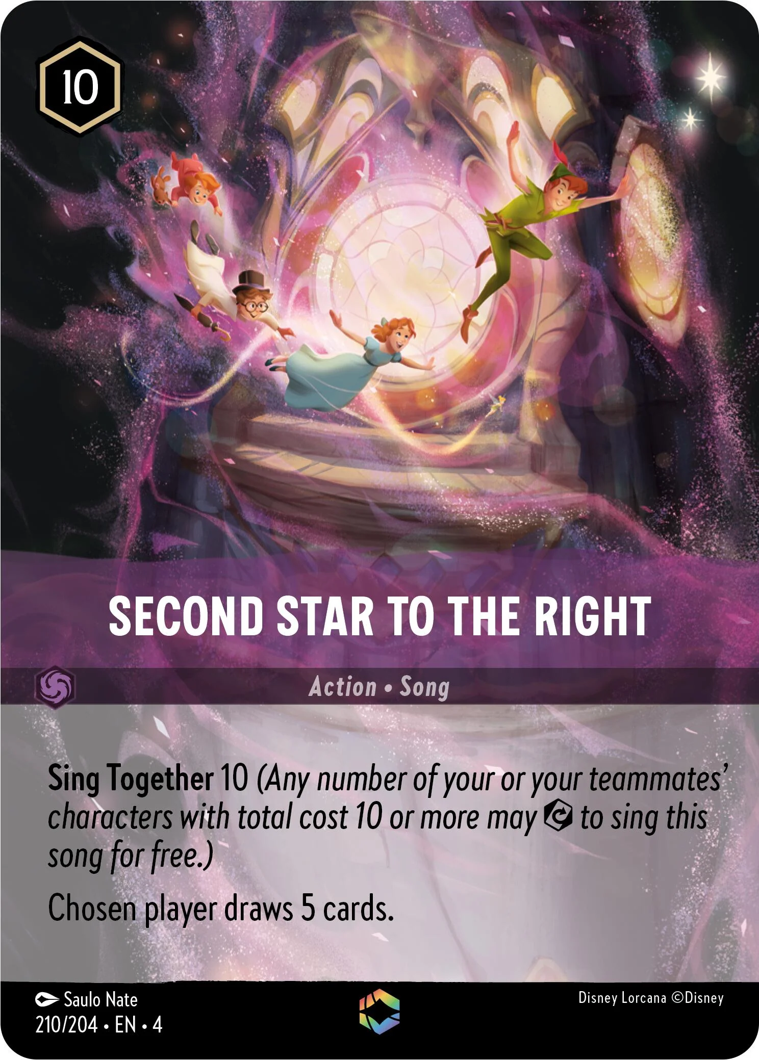 Second Star to the Right (Enchanted) - 210/204 - (Ursula's Return)