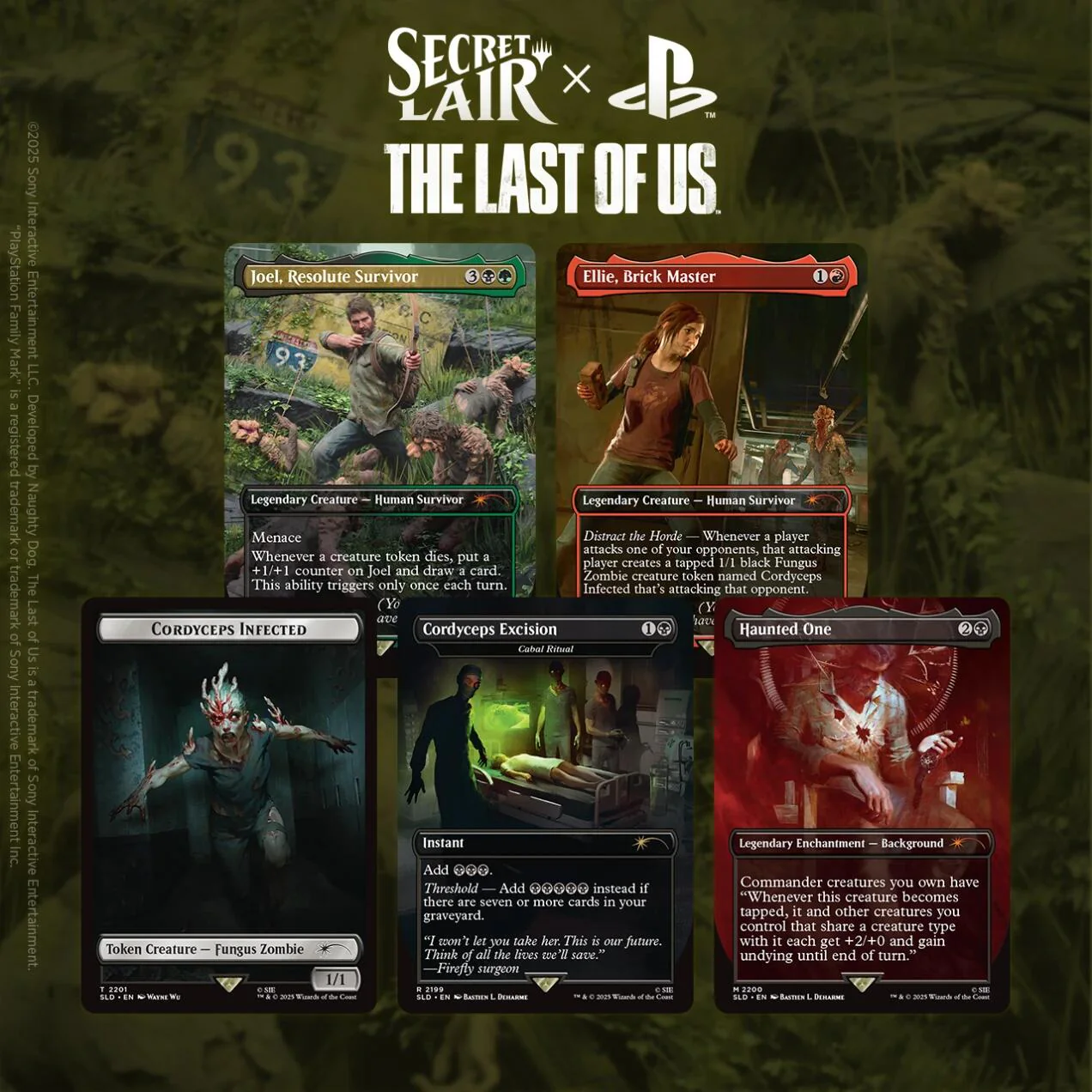 Magic: The Gathering - Secret Lair Drop Series - Secret Lair x The Last of Us Part I - Non-Foil Edition