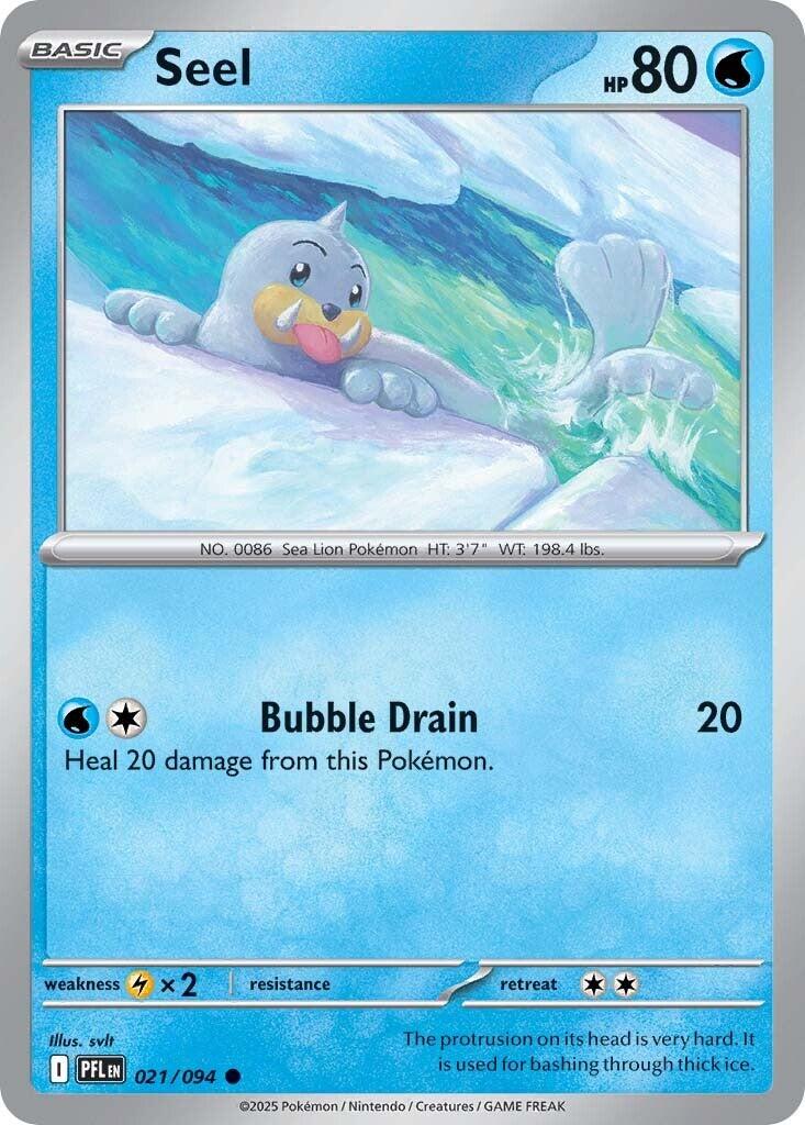Seel - 021/094 - (ME02: Phantasmal Flames)