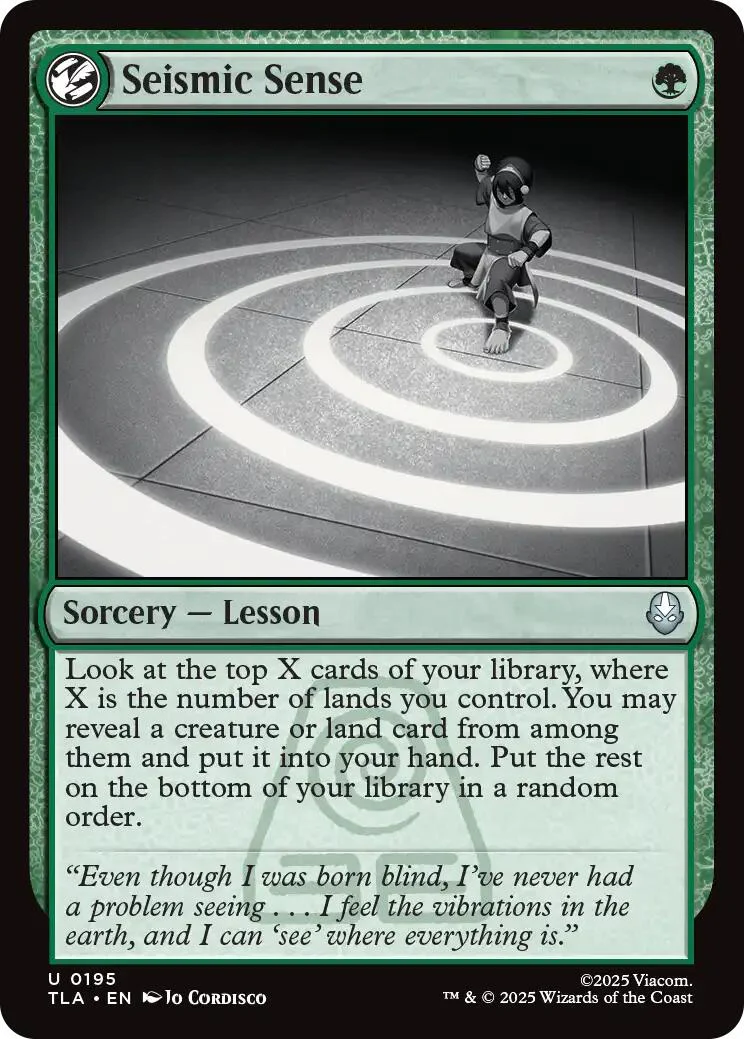 Seismic Sense - 195 - (Avatar: The Last Airbender)