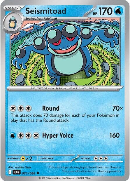 Seismitoad - 021/086 - (SV: Black Bolt)