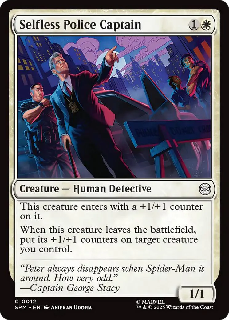 Selfless Police Captain - 12 - (Marvel's Spider-Man)