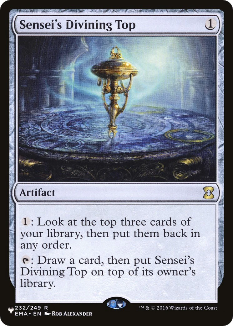 Sensei's Divining Top [LIST - 232/249]