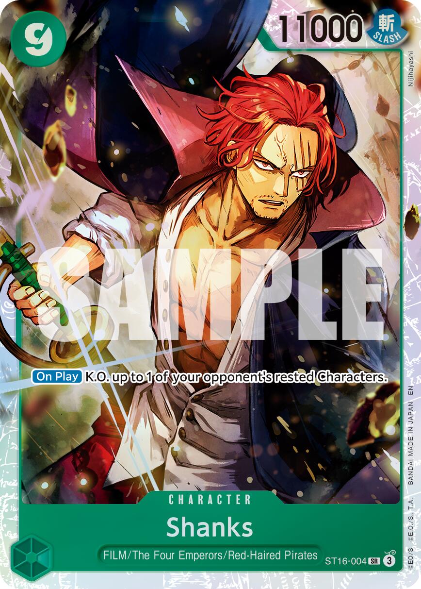 Shanks - ST16-004 (Reprint) - ST16-004 - (Premium Booster -The Best- Vol. 2)