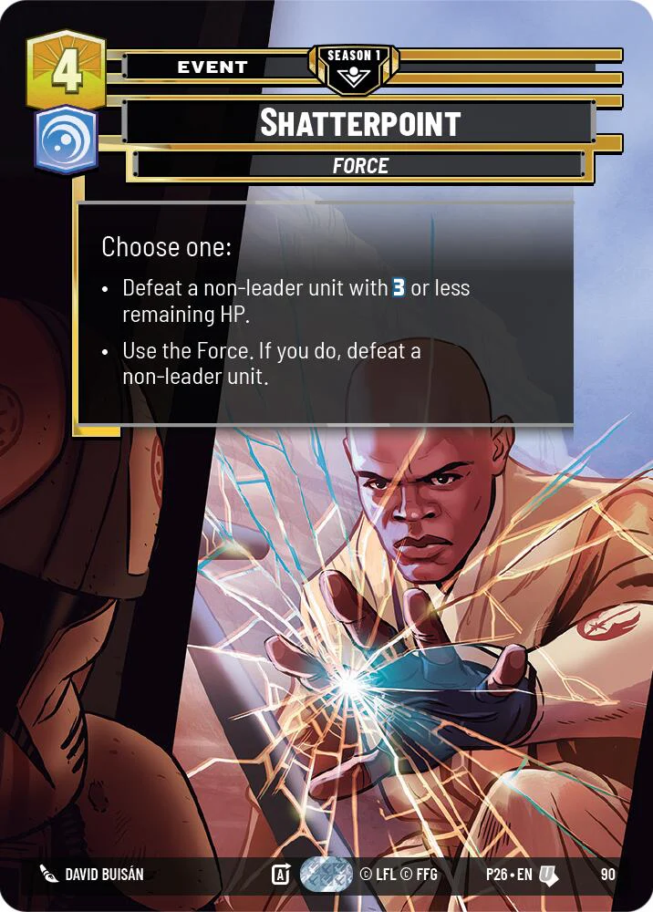 Shatterpoint (90) - 90 - (Sector and Regional Promos: Season 1)