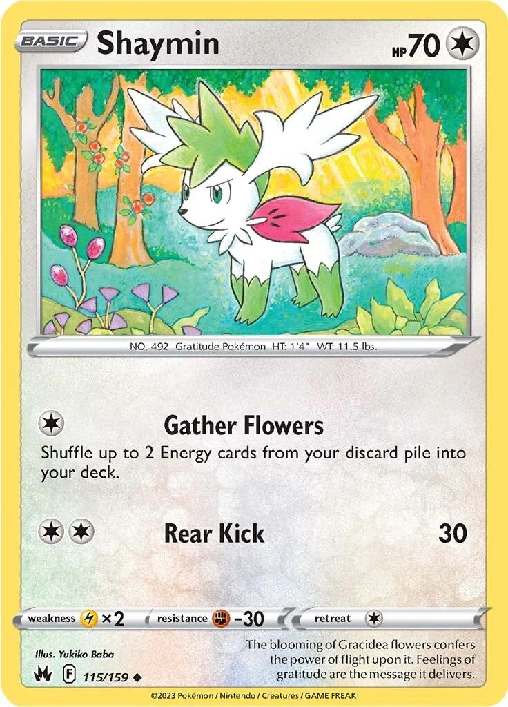 Shaymin - 115/159 - (SWSH: Crown Zenith)