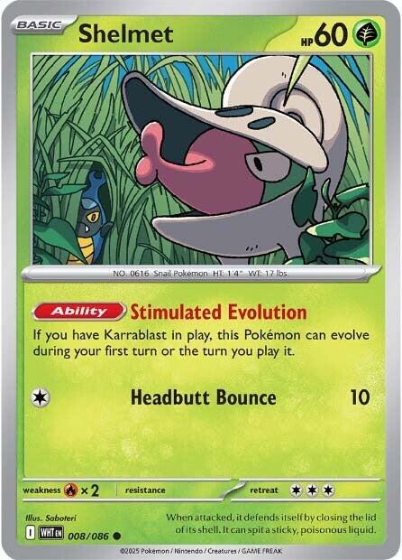 Shelmet - 008/086 - (SV: White Flare)