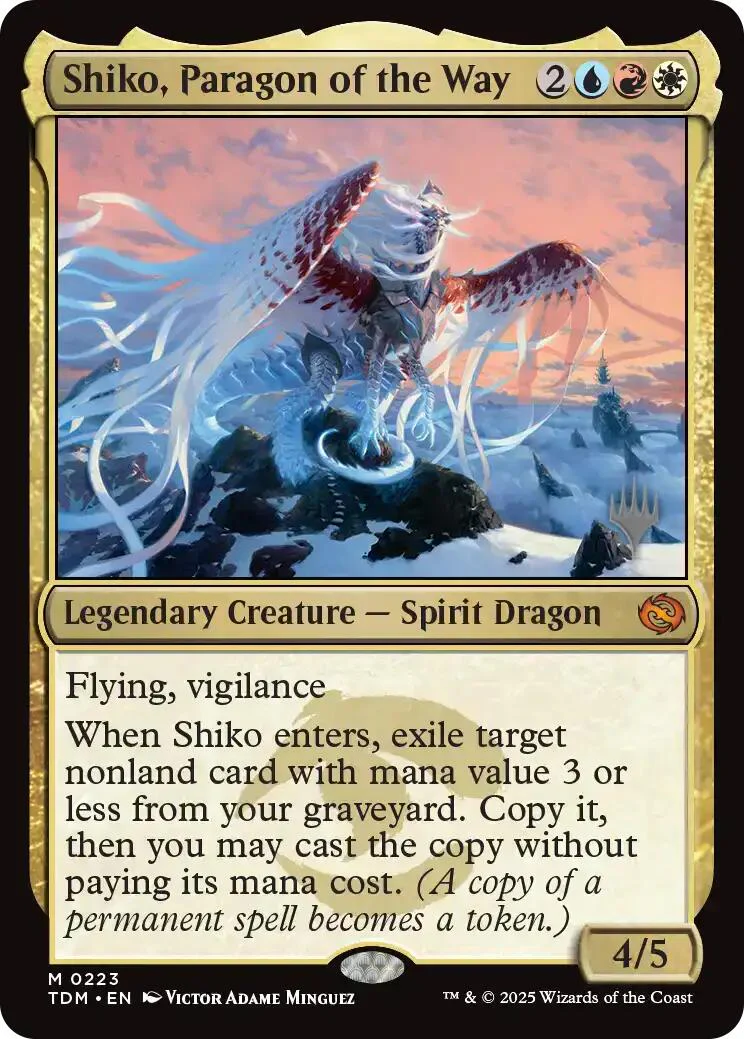 Shiko, Paragon of the Way - 223 - (Promo Pack: Tarkir: Dragonstorm)