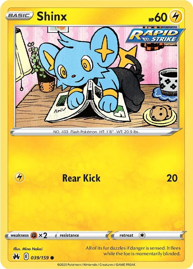 Shinx (39) - 039/159 - (SWSH: Crown Zenith)
