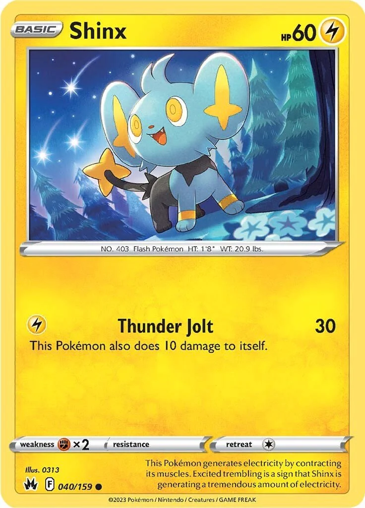 Shinx (40) - 040/159 - (SWSH: Crown Zenith)