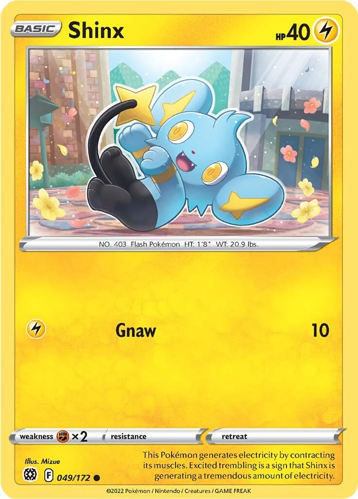 Shinx - 049/172 - (SWSH09: Brilliant Stars)