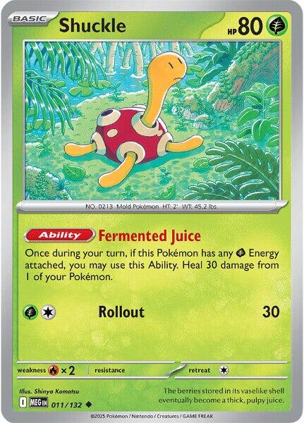 Shuckle - 011/132 - 011/132 - (ME01: Mega Evolution)