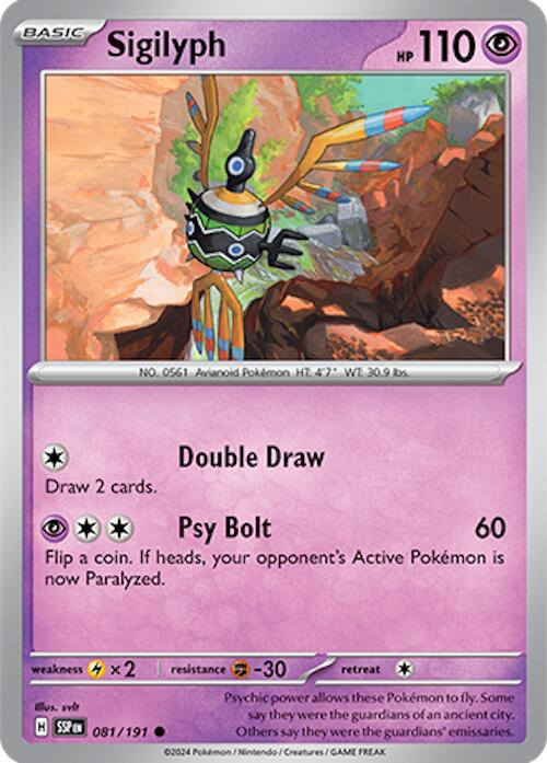 Sigilyph - 081/191 - (SV08: Surging Sparks)