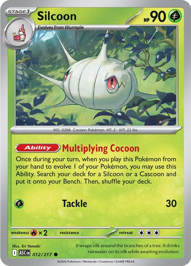 Silcoon - 012/217 - (ME: Ascended Heroes)