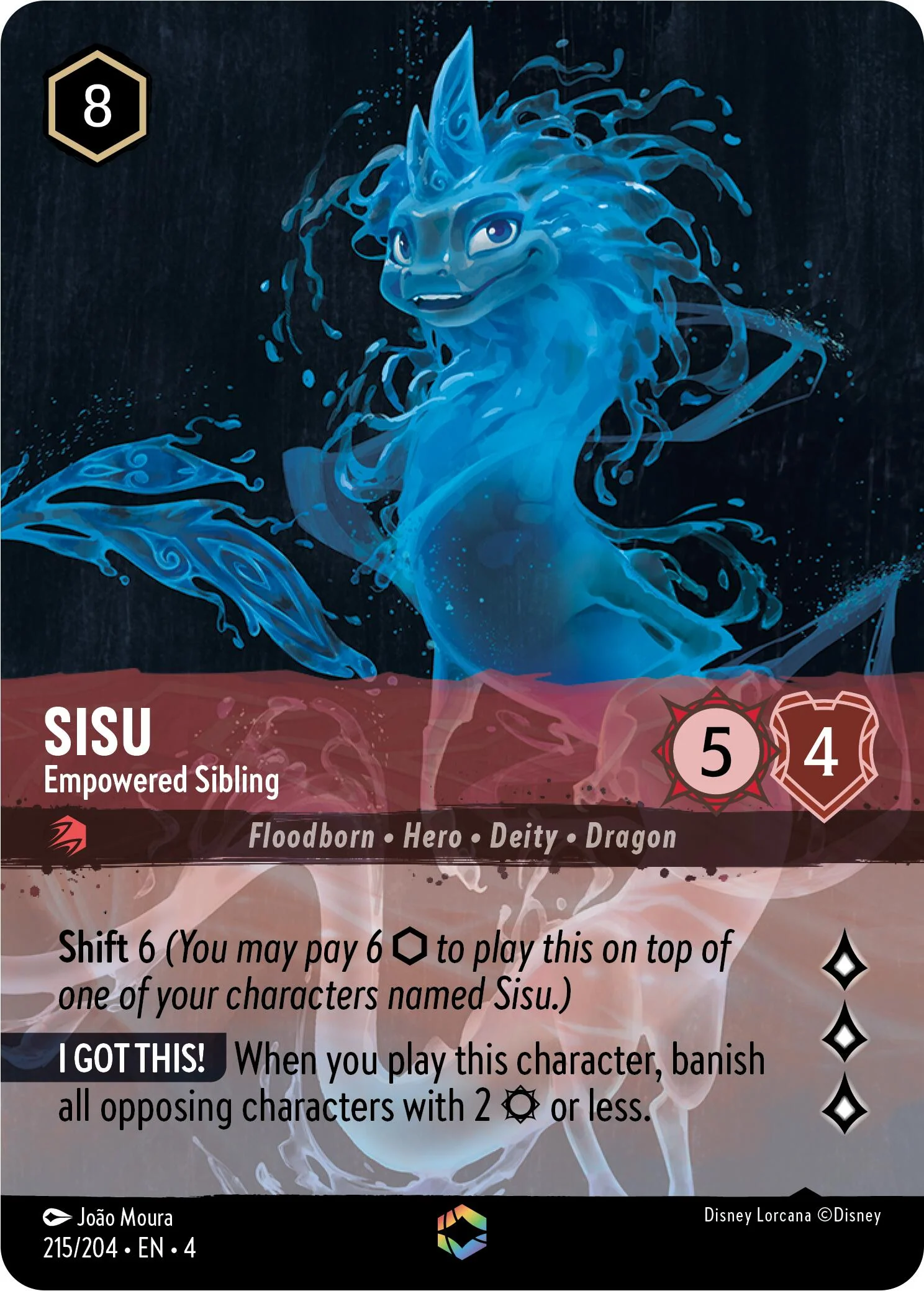 Sisu - Empowered Sibling (Enchanted) - 215/204 - (Ursula's Return)