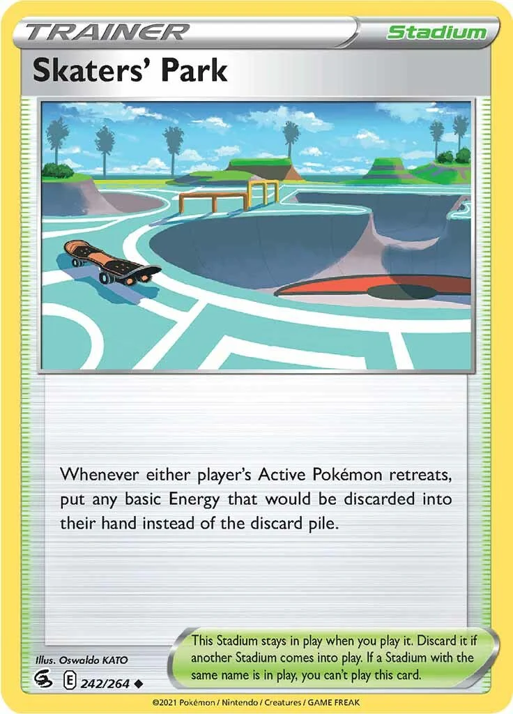 Skaters' Park - 242/264 - (SWSH08: Fusion Strike)
