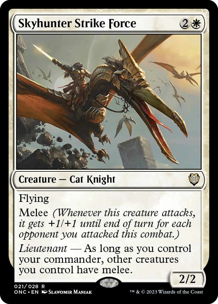 Skyhunter Strike Force - 21 - (Commander: Phyrexia: All Will Be One)