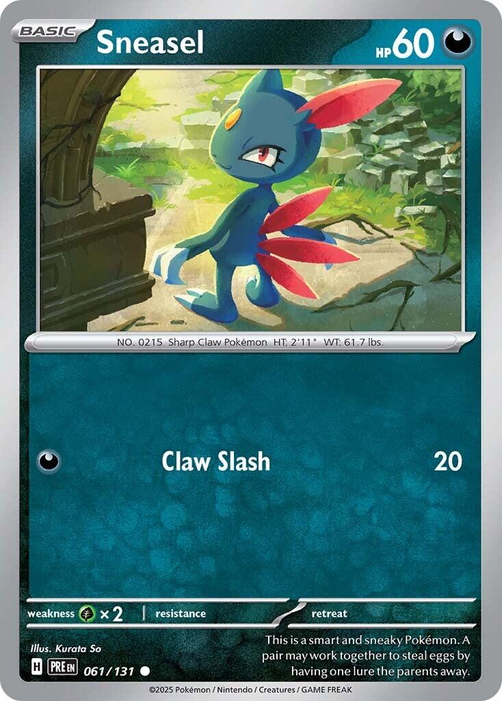 Sneasel - 061/131 - (SV: Prismatic Evolutions)