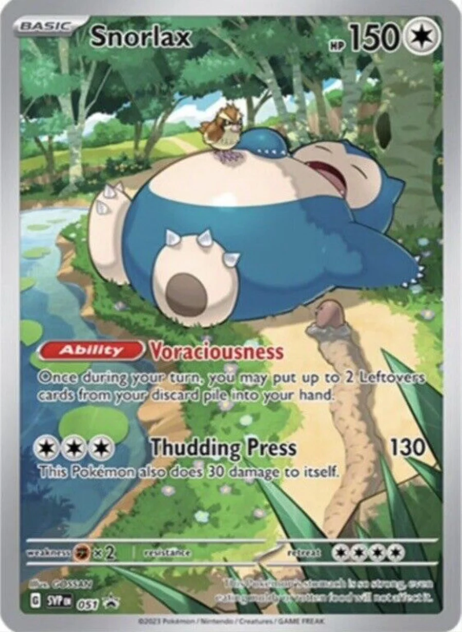 Snorlax - 051 - 51 - (SV: Scarlet & Violet Promo Cards)