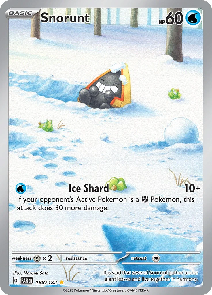 Snorunt - 188/182 - 188/182 - (SV04: Paradox Rift)
