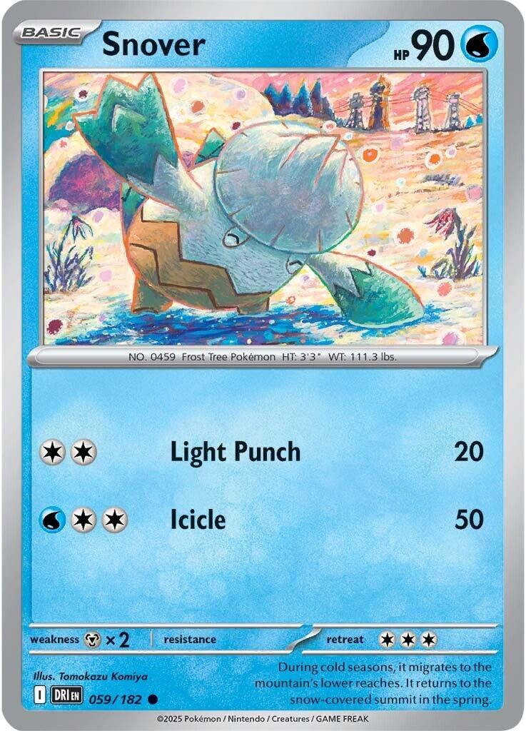 Snover - 059/182 - (SV10: Destined Rivals)