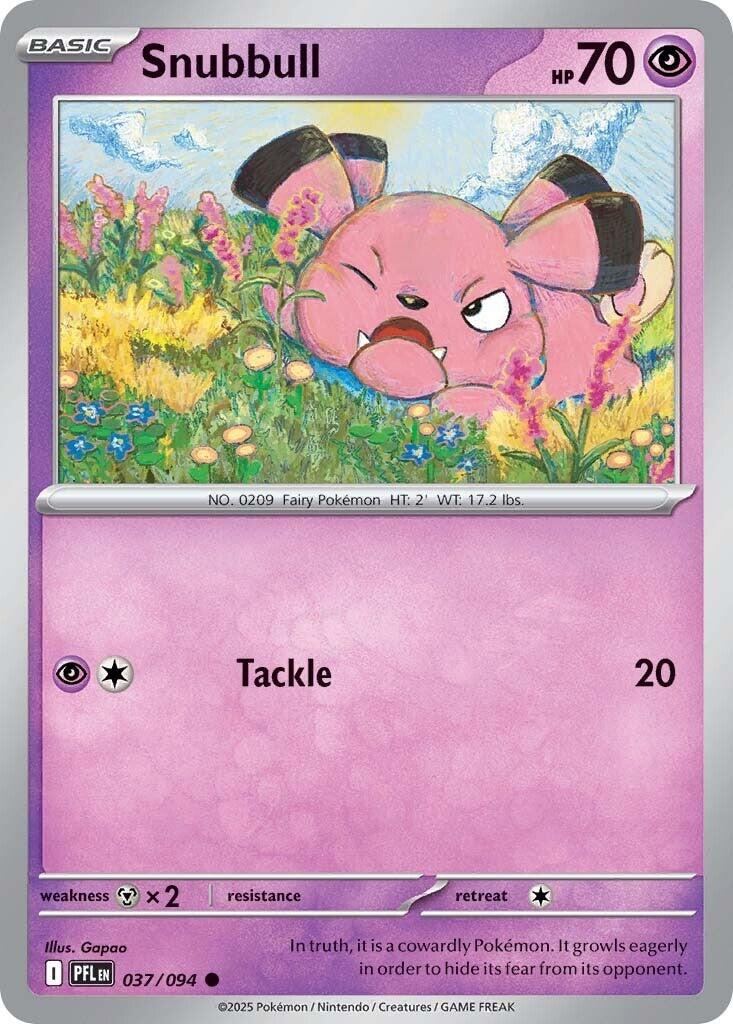 Snubbull - 037/094 - (ME02: Phantasmal Flames)
