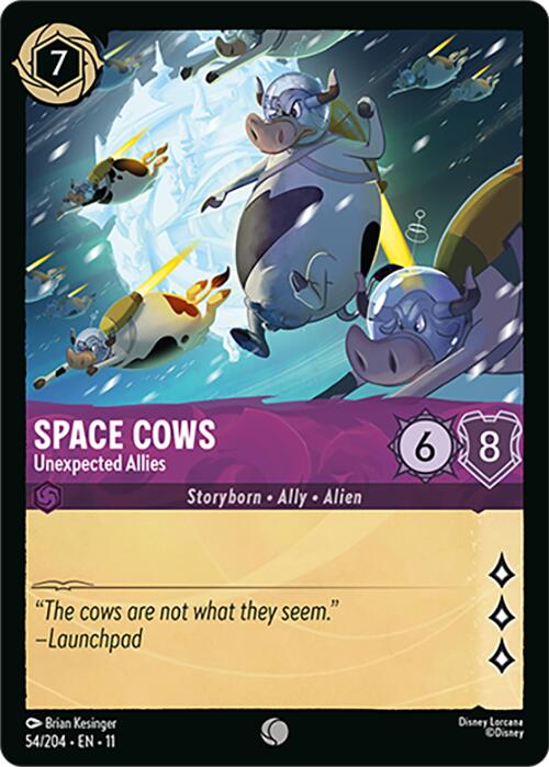 Space Cows - Unexpected Allies - 54/204