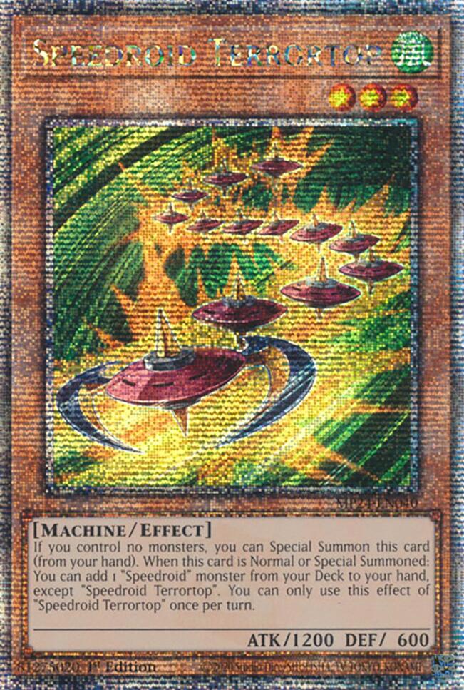 Speedroid Terrortop (Quarter Century Secret Rare) [MP24 - MP24-EN040]