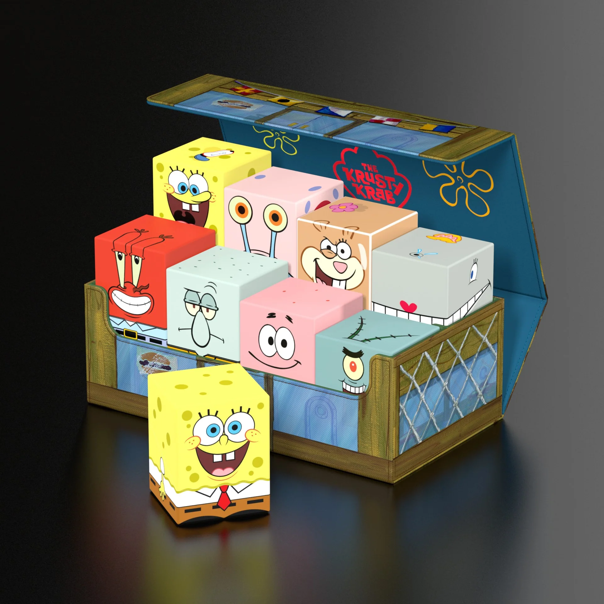 Squaroes - SpongeBob SquarePants - Krusty Krab Collector's Case - Image 4