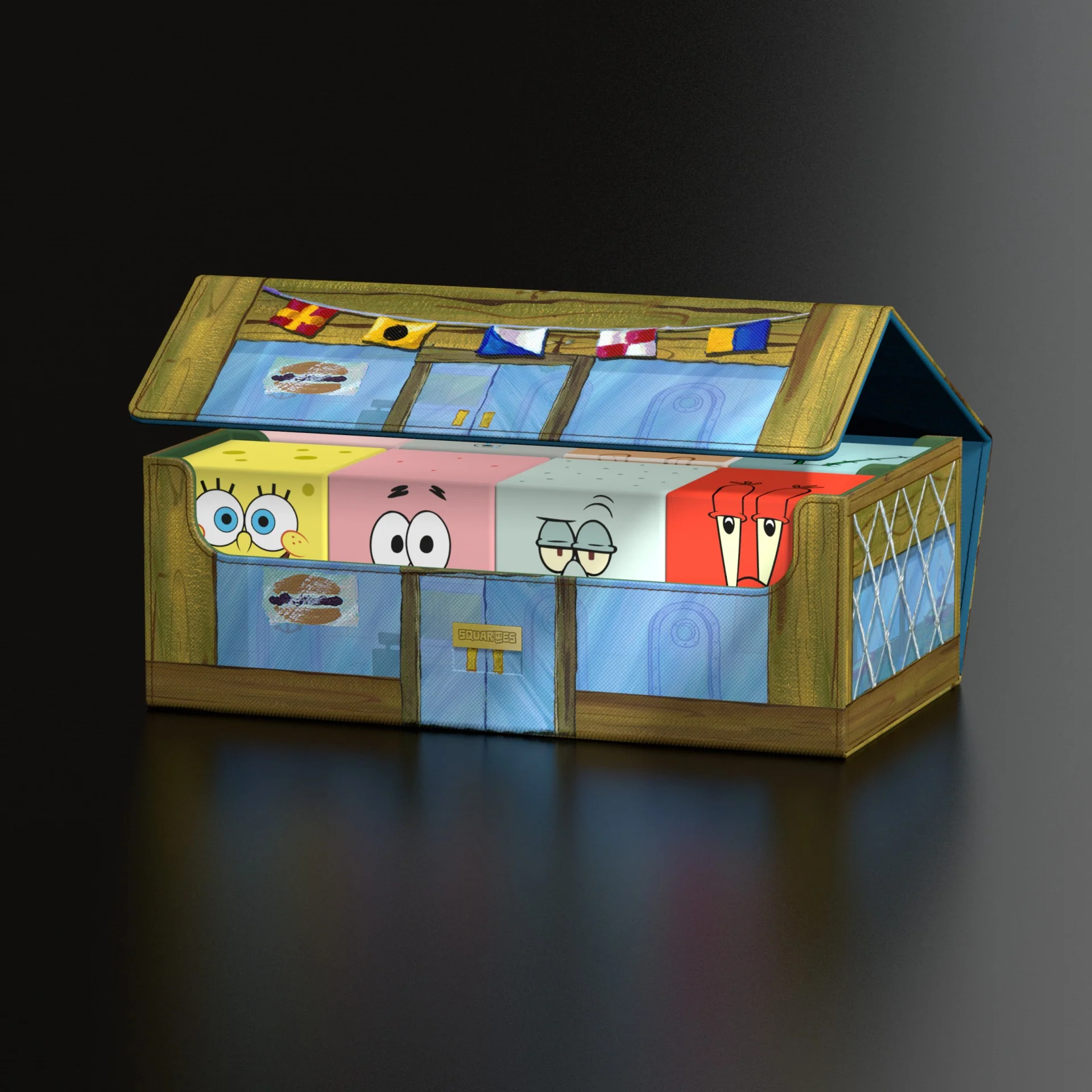 Squaroes - SpongeBob SquarePants - Krusty Krab Collector's Case - Image 5