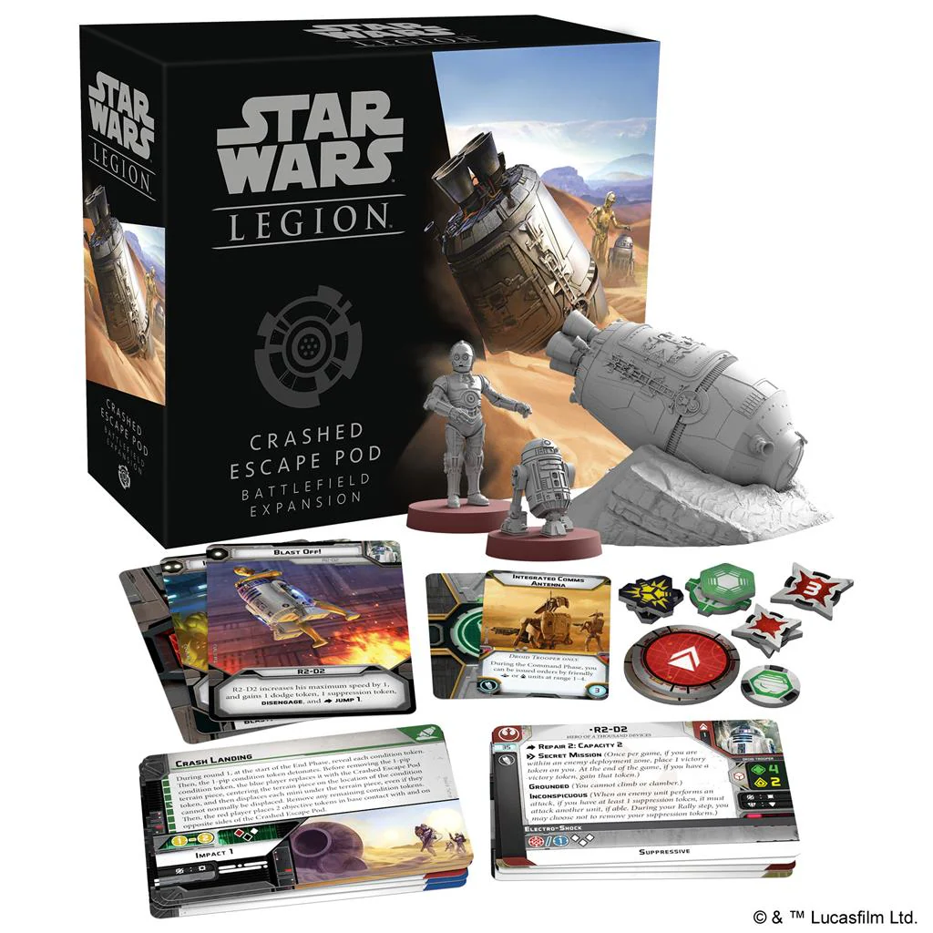 Star Wars Legion: Crashed Escape Pod Battlefield Expansion - Image 3