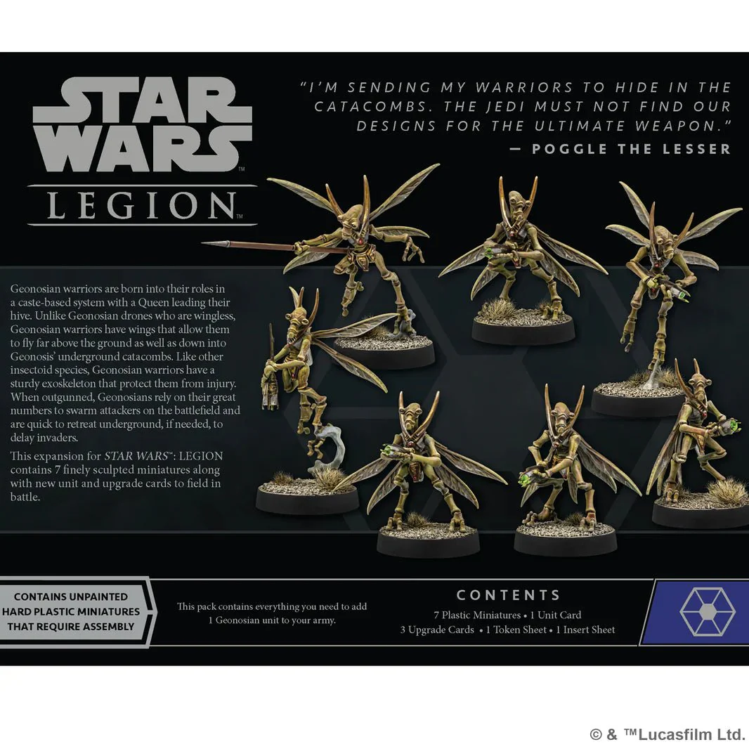 Star Wars Legion: Geonosian Warriors Unit Expansion - Image 2