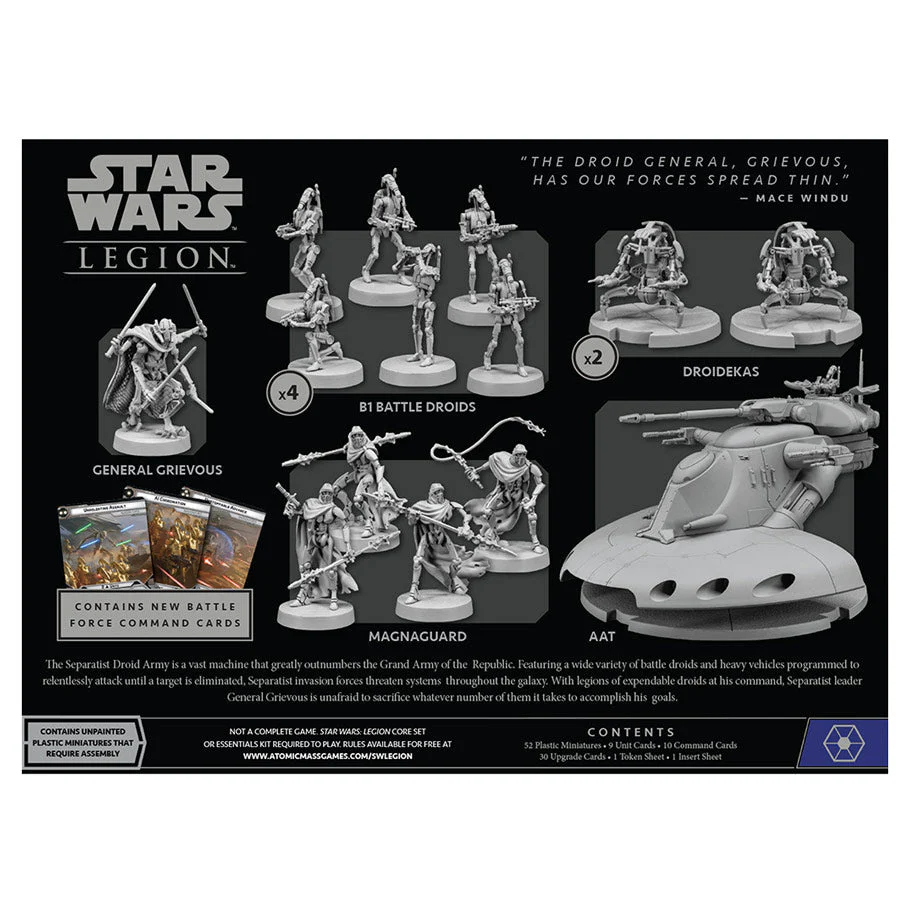 Star Wars Legion: Separatist Invasion Force Starter Set - Image 2