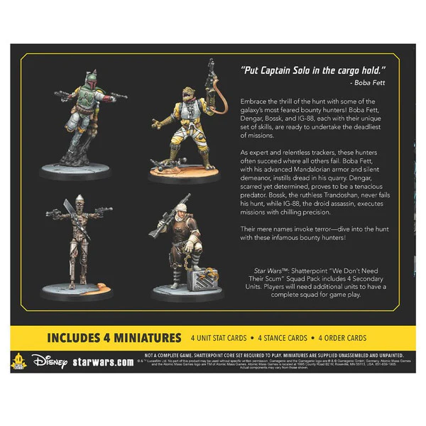 Star Wars: Shatterpoint - We Don’t Need Their Scum Unit Pack - Image 2