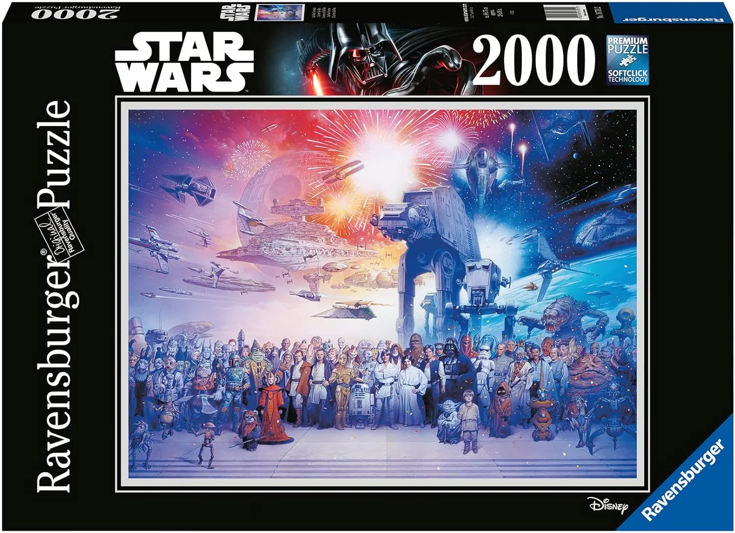 Star Wars Universe 2000 Piece Puzzle - Image 2