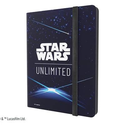 Gamegenic: Star Wars Unlimited - Casual Album 18-Pocket - Card Back Blue