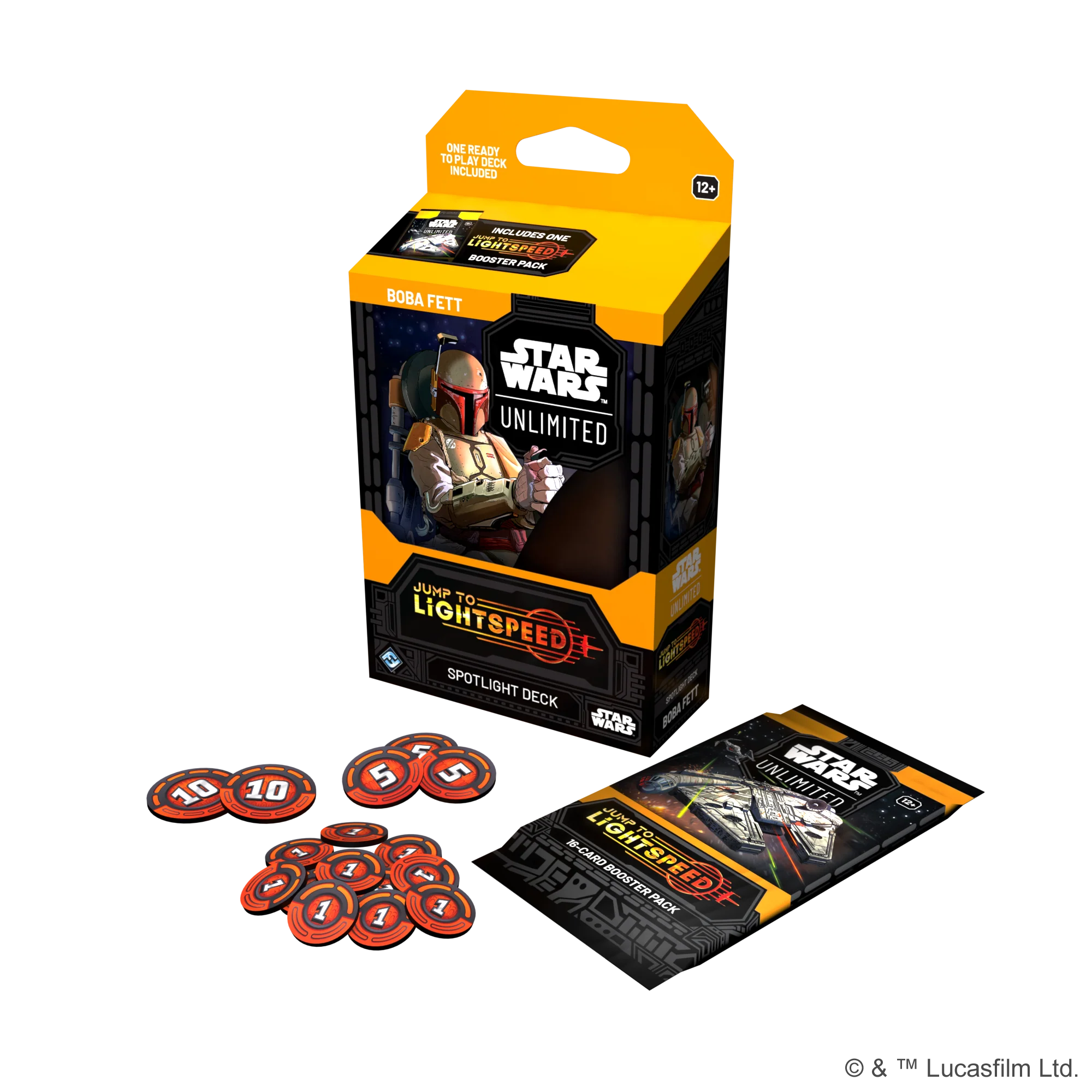 Star Wars: Unlimited - Jump to Lightspeed- Spotlight Deck - Boba - Image 2