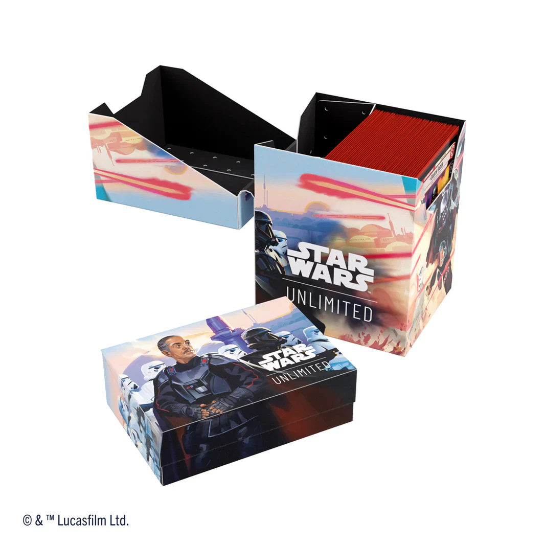 Gamegenic Deck Box: Star Wars Unlimited - Soft Crate - Mandalorian/Moff Gideon - Image 3