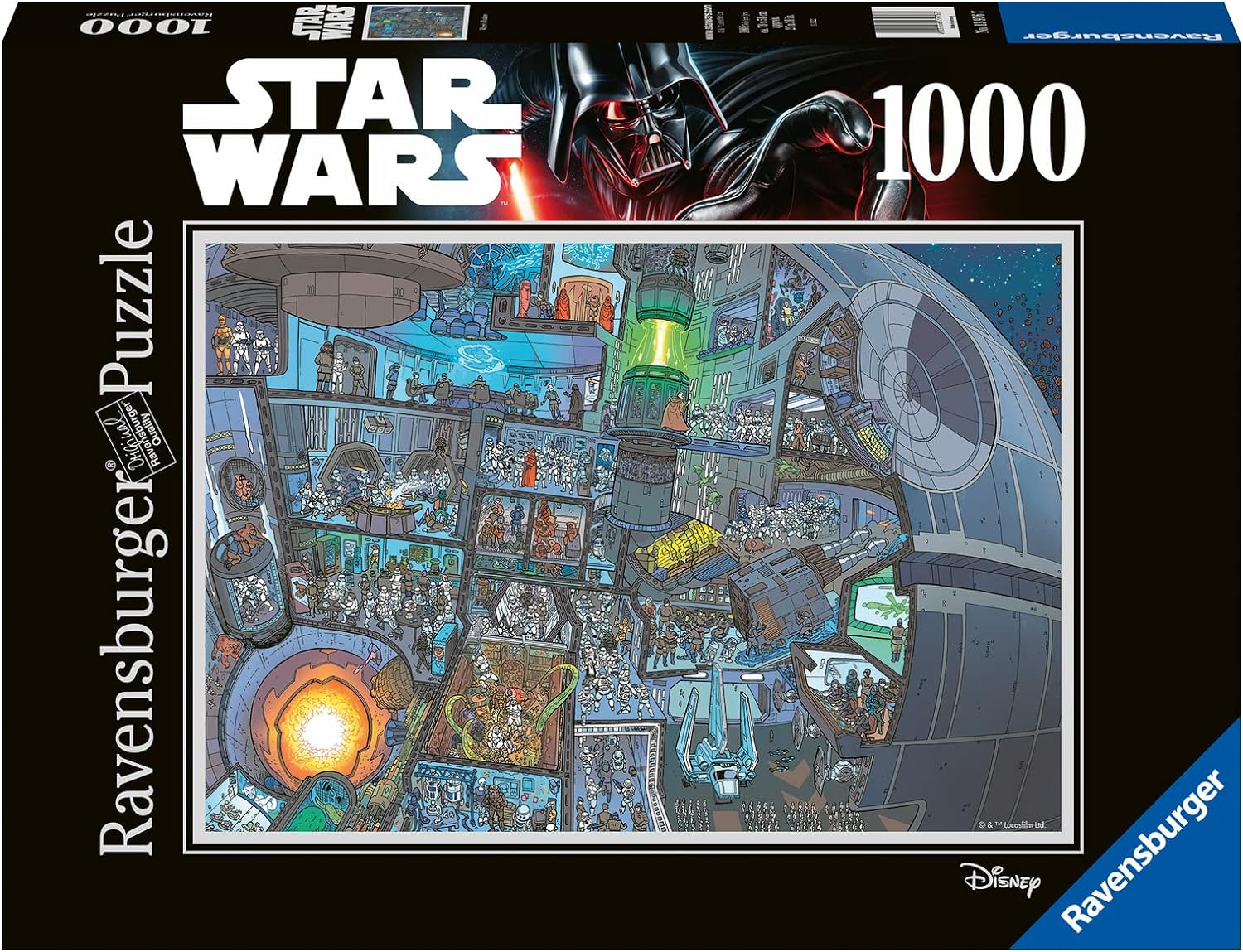 Star Wars: Where's Wookie 1000 Piece Puzzle - Image 2