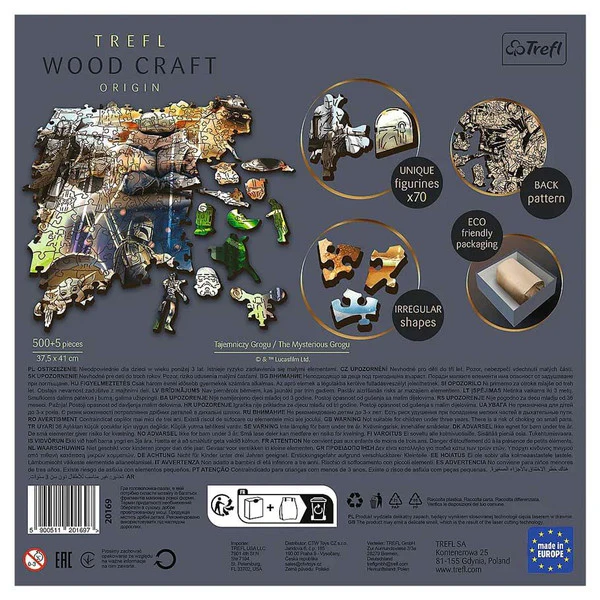 Star Wars: Woodcraft - The Mysterious Grogu 500+5 Piece Puzzle - Image 2